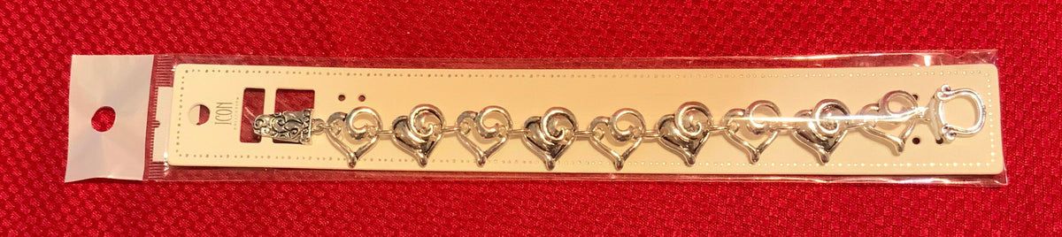 Icon Collection Scroll Heart Bracelet