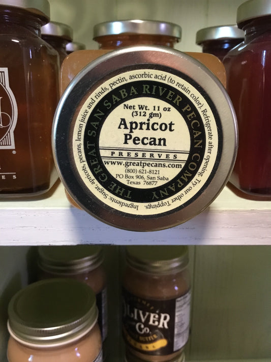 San Saba Apricot Pecan Preserve