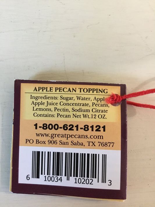 San Saba Apple Pecan Topping