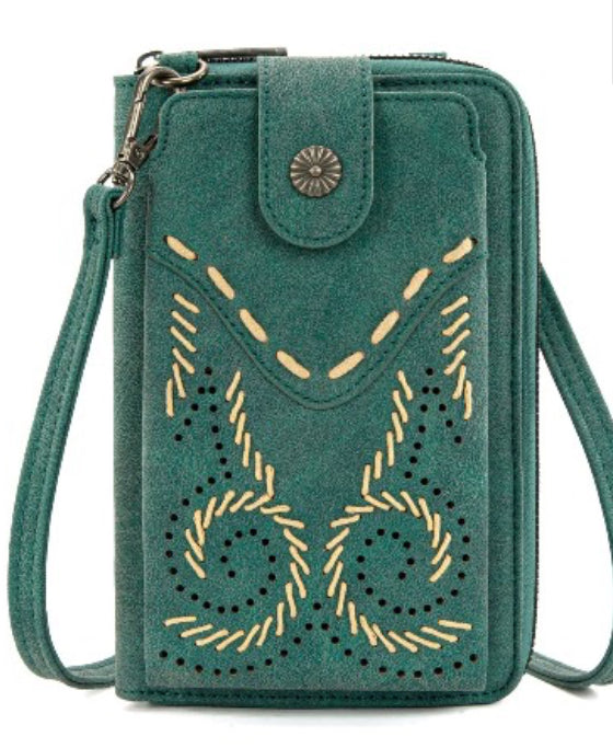 Wrangler Crossbody Cell Phone Purse