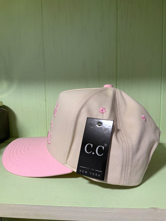 CC Pink “You Look Like You Love Me” Cap