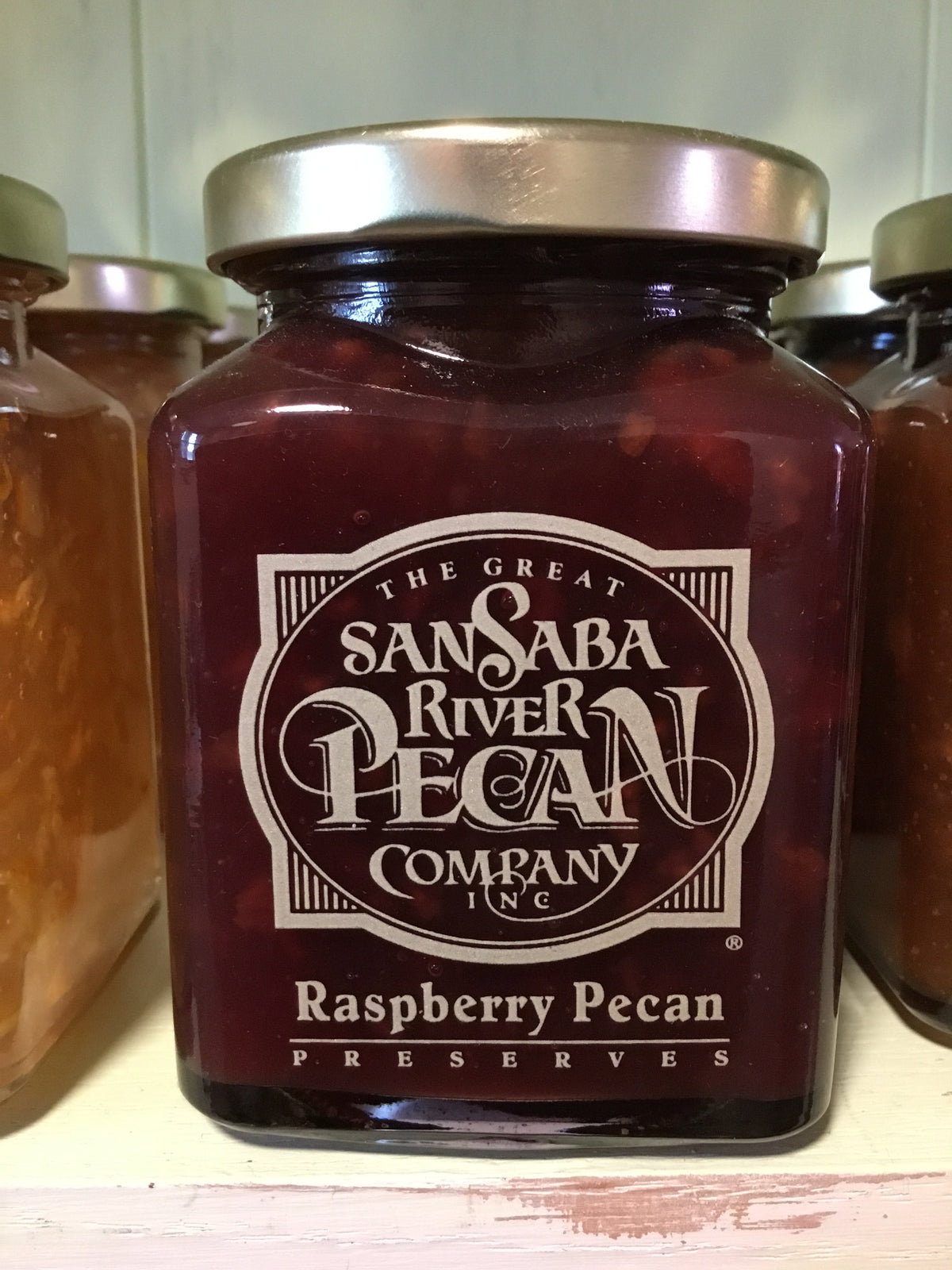 San Saba Raspberry Pecan Preserves