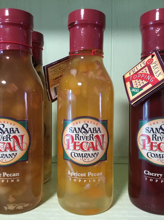 San Saba Apricot Pecan Topping