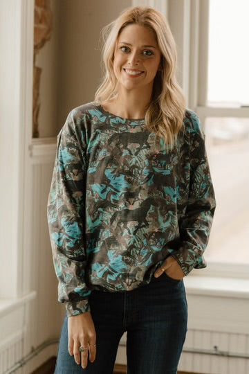 Painted Herd Top
