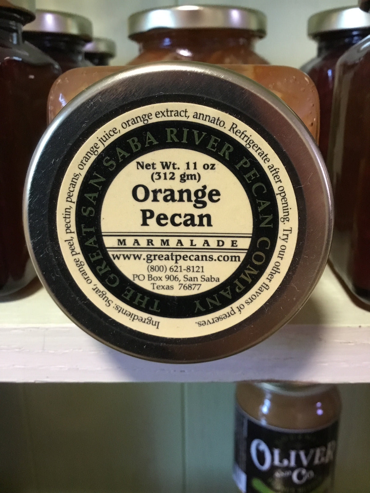 San Saba Orange Pecan Marmalade