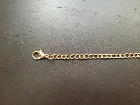 Gold Colored Chain Link Trucker Hat Band