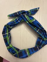 Blue & Green Tartan