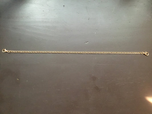Gold Colored Chain Link Trucker Hat Band