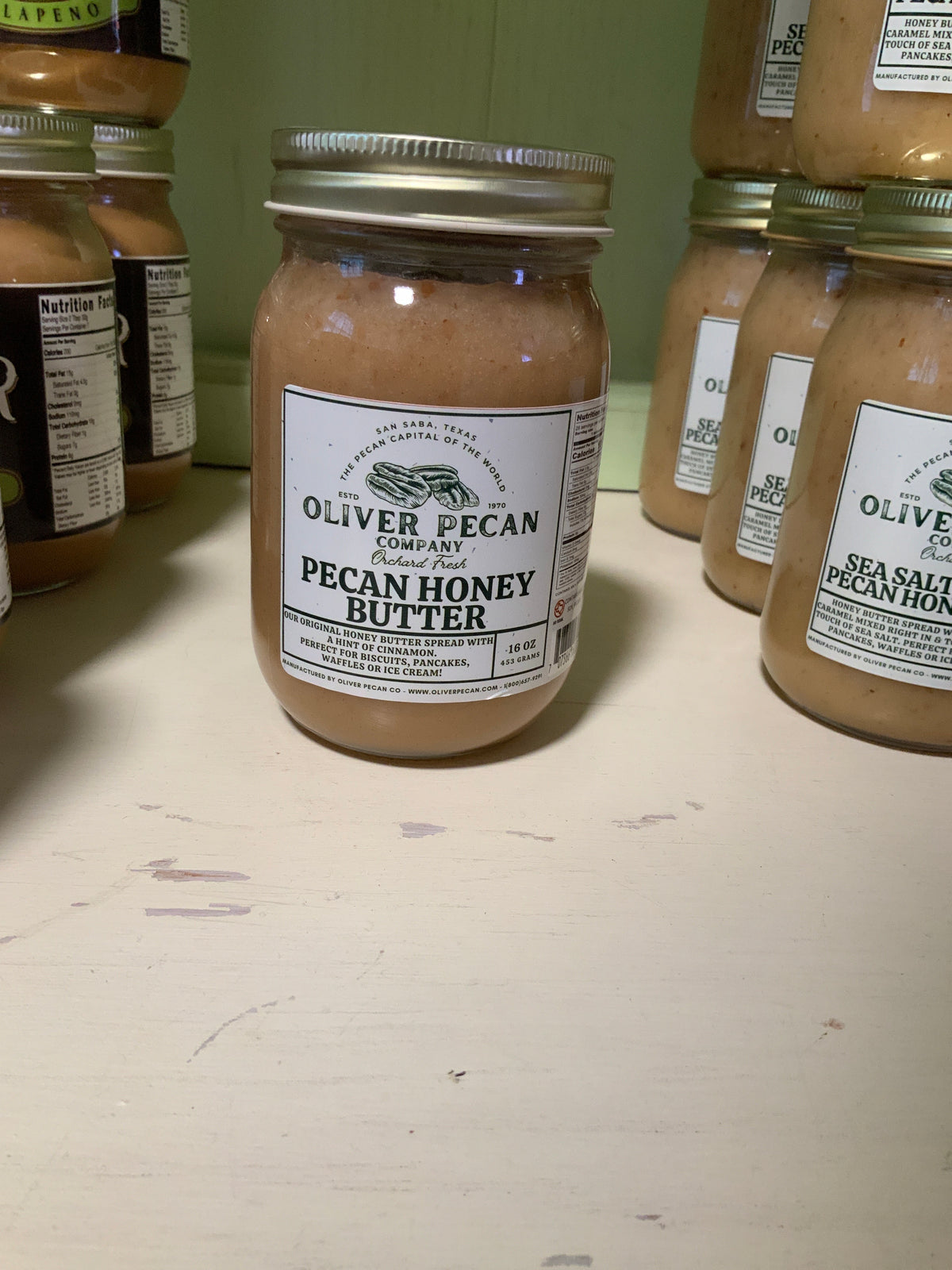 Oliver Pecan Company Pecan Honey Butter