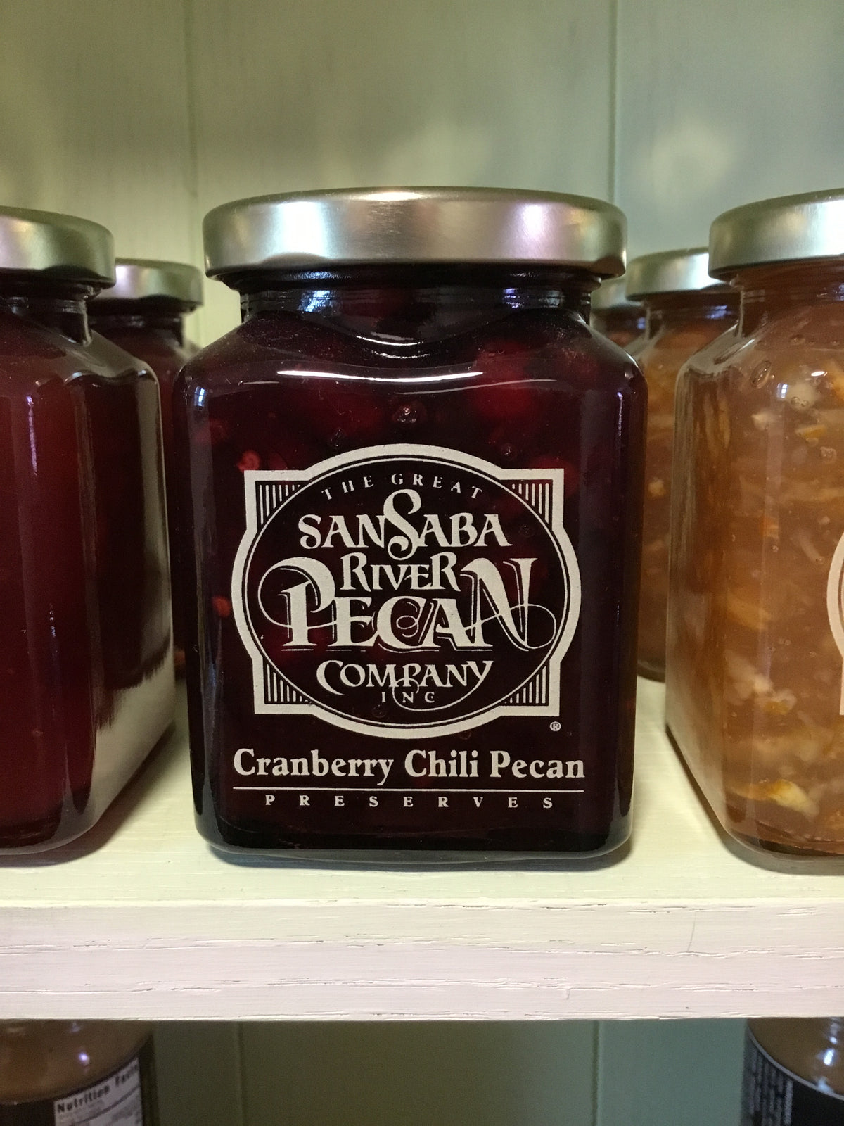 San Saba Cranberry Chili & Pecan Preserves