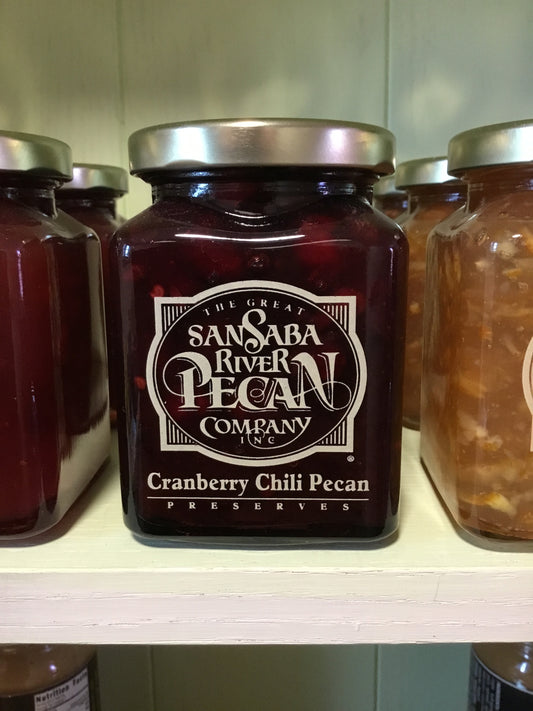 San Saba Cranberry Chili & Pecan Preserves