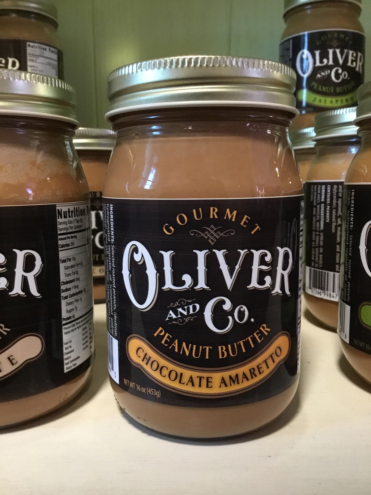Oliver And Co Chocolate Amaretto Gourmet PB