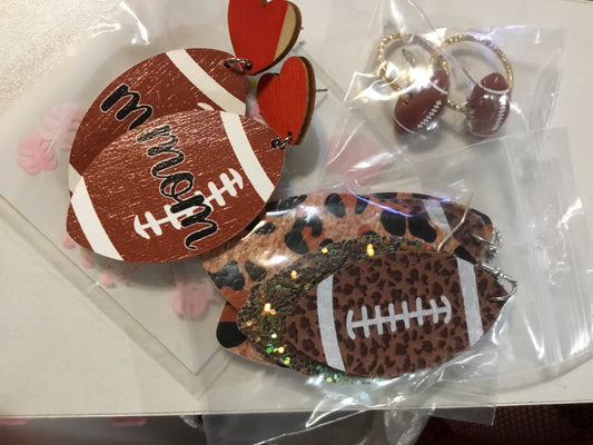 Football Earrings