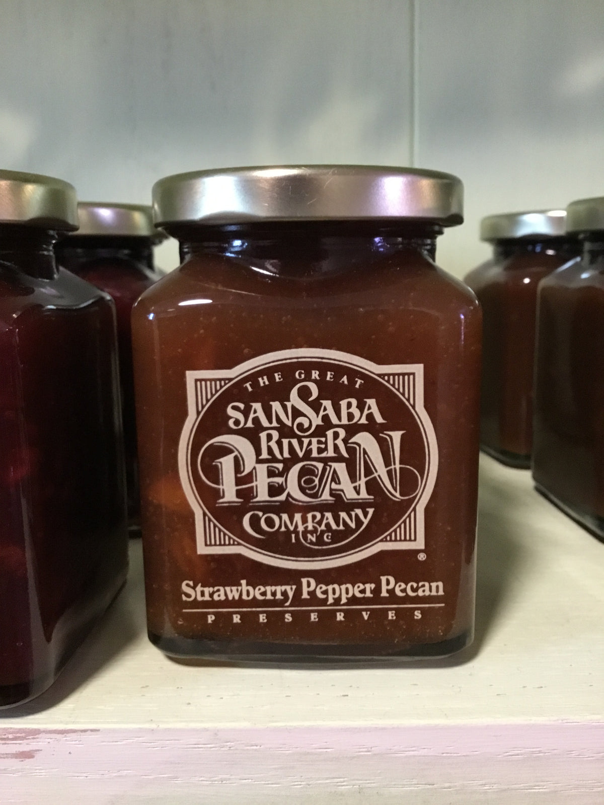 San Saba Strawberry Pepper Pecan Preserves