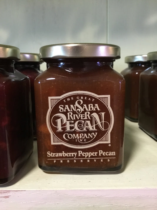 San Saba Strawberry Pepper Pecan Preserves