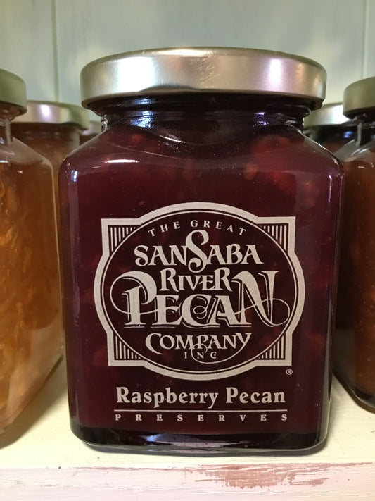 San Saba Raspberry Pecan Preserves