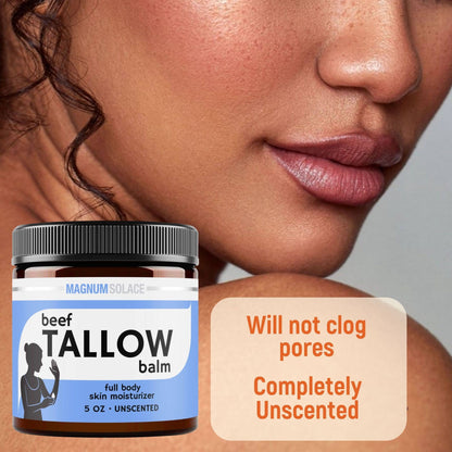 Beef Tallow Balm- Deep Moisture, No Scent, All Natural